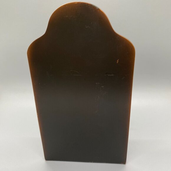 Wings of Glory Eagle on Tree Branch Copper Finish Bookend 4.25" x 7.5" - Picture 4 of 10